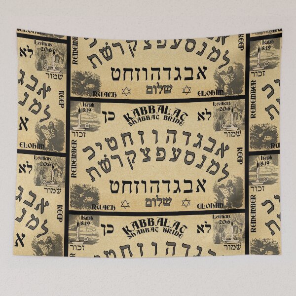 Item preview, Kabbalat Shabbat Ouija Board designed and sold by Proverbs812.