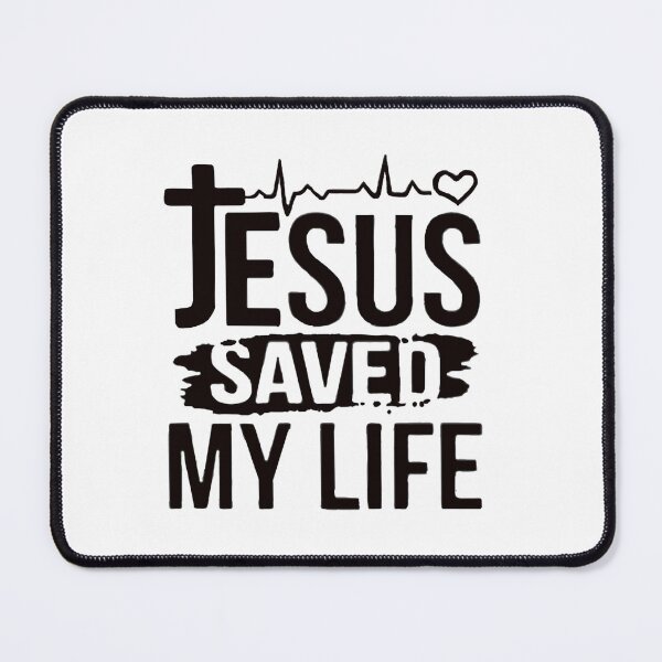 Item preview, Jesus Saved My Life designed and sold by Rowena Jones.
