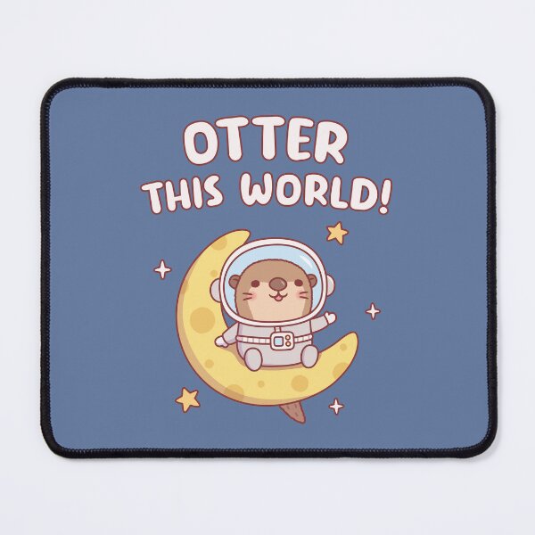 Item preview, Cute Otter Astronaut On Moon Otter This World Funny designed and sold by rustydoodle.