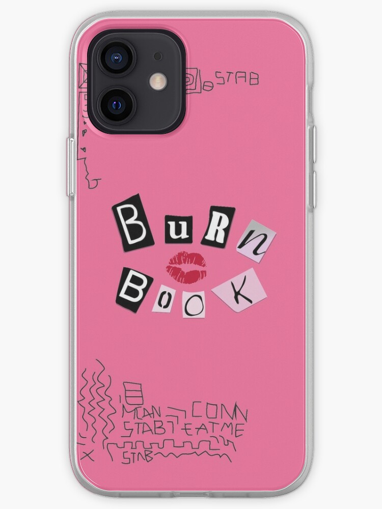 The Burn Book Mean Girls Iphone Case By Duckiechan Redbubble