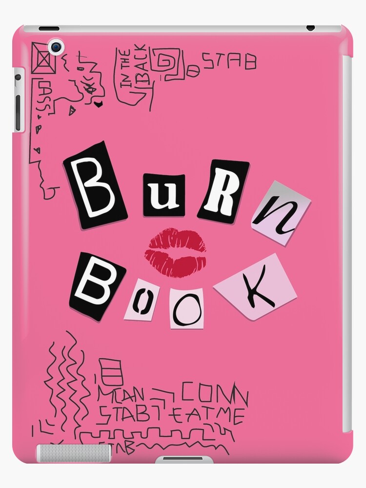 Burn Book - Mean Girls  iPad Case & Skin for Sale by samantha167