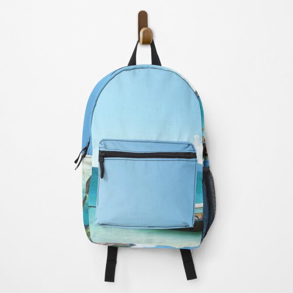 Item preview, Ocean View with Bots and Mountain designed and sold by NengShop.