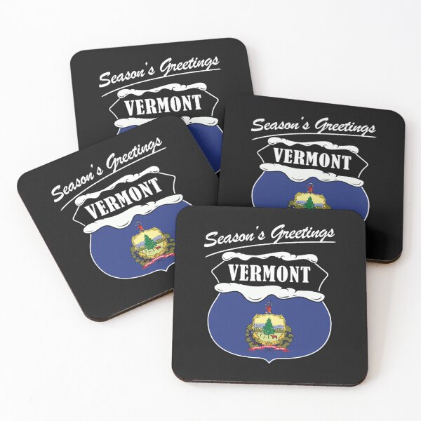 Item preview, seasons greetings vermont christmas designed and sold by adeipyy.