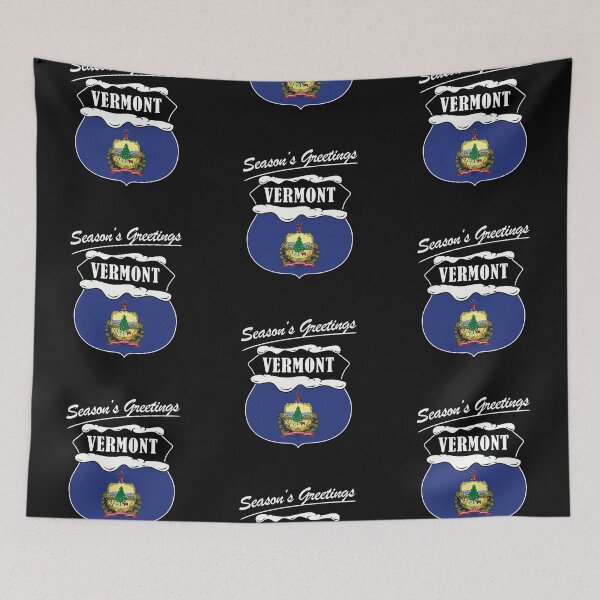 Item preview, seasons greetings vermont christmas designed and sold by adeipyy.