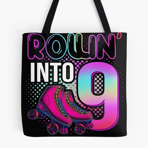 Item preview, Cool Rollin' into 9 Roller Skating Rink 9th Birthday Gift Lover designed and sold by sheamgjirij.