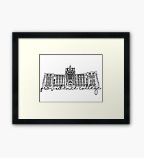 Providence College Harkins Hall Framed Print