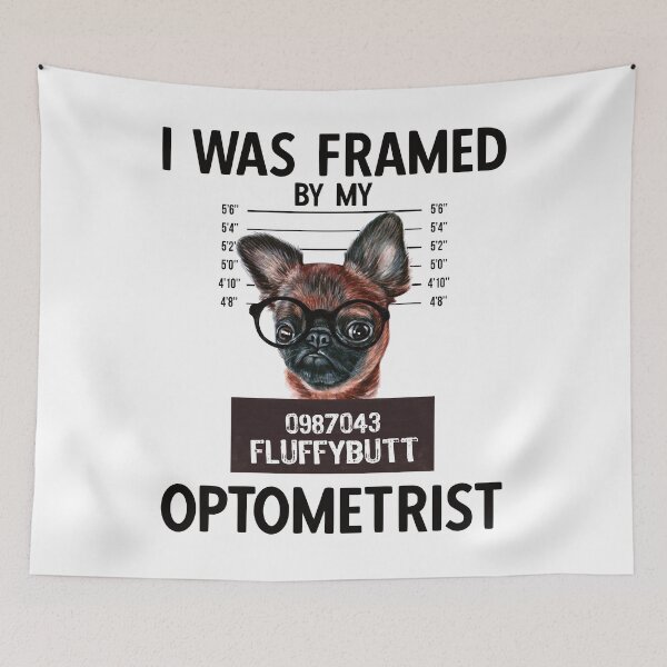 Item preview, Brussels Griffon / Petit Brabancon Dog With Glasses designed and sold by Primroaddesigns.