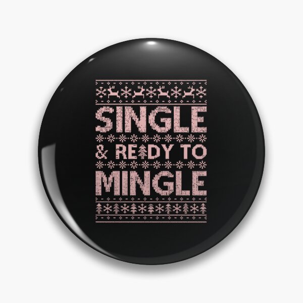 Item preview, single and ready to mingle christmas knit pattern designed and sold by adeipyy.