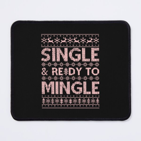 Item preview, single and ready to mingle christmas knit pattern designed and sold by adeipyy.