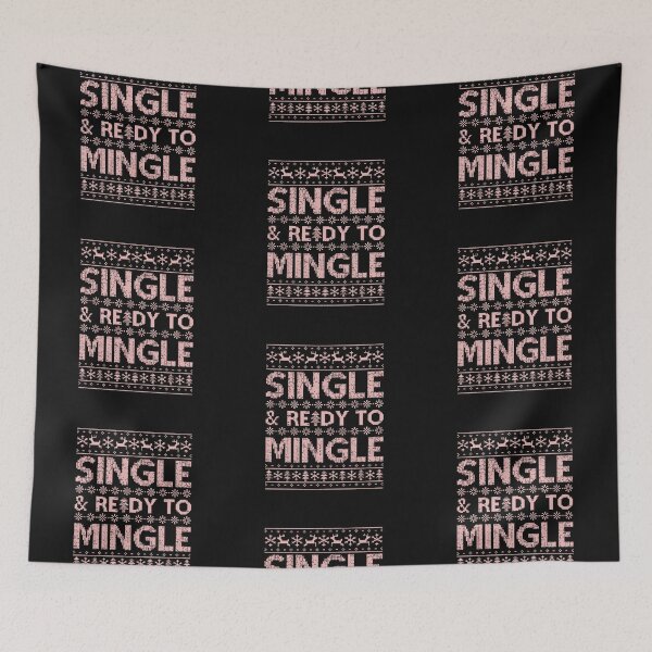 Item preview, single and ready to mingle christmas knit pattern designed and sold by adeipyy.
