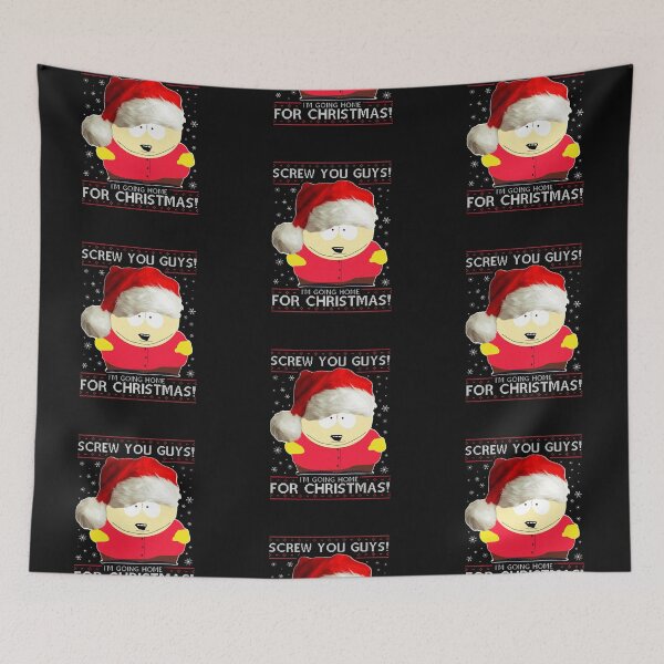 Item preview, south park cartman screw you guys christmas knit pattern designed and sold by adeipyy.