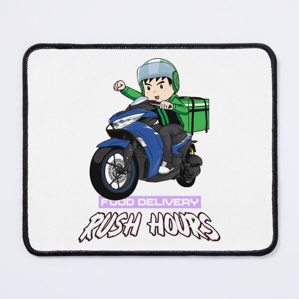 Item preview, Food Delivery Rush Hours All The Way designed and sold by darknessjeff86.