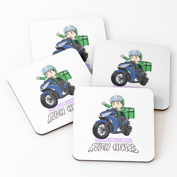 Item preview, Food Delivery Rush Hours All The Way designed and sold by darknessjeff86.
