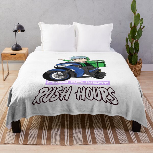 Item preview, Food Delivery Rush Hours All The Way designed and sold by darknessjeff86.