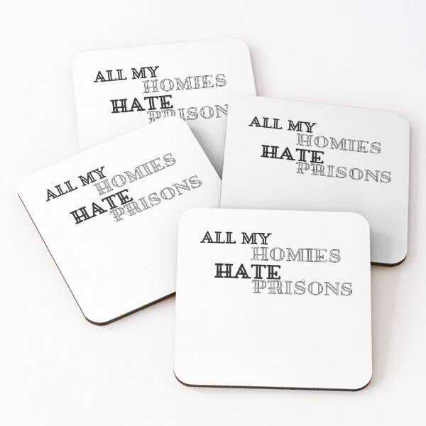Item preview, all my homies hate prisons 8 designed and sold by FLOWER--ART.