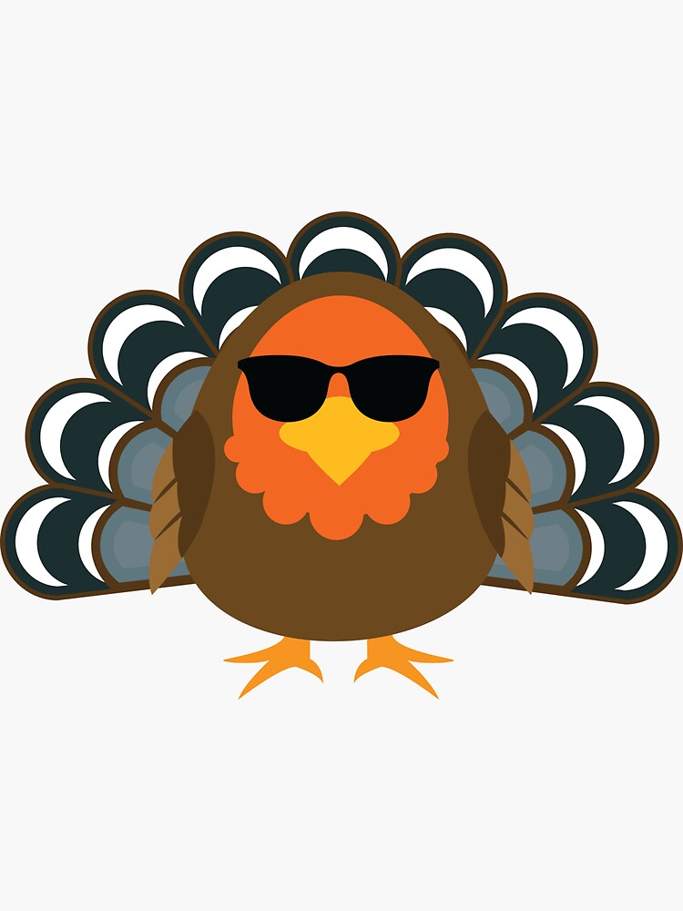 "Turkey Emoji " Sticker by HippoEmo Redbubble
