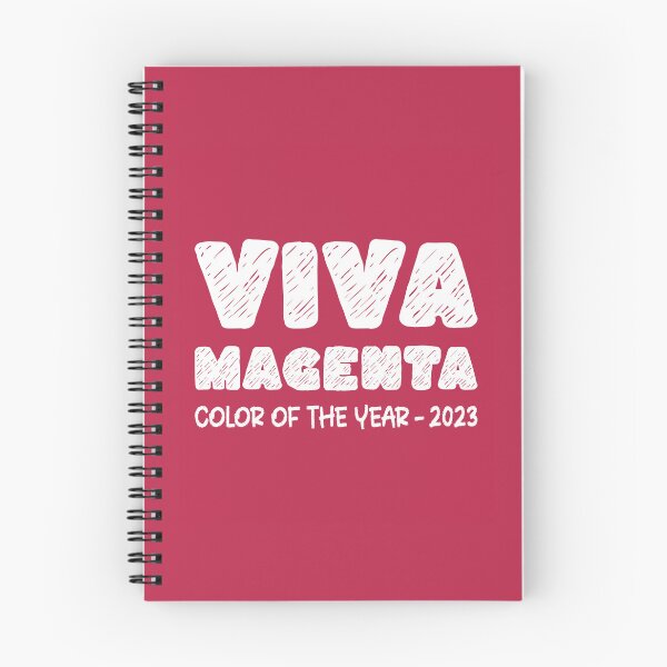 Item preview, Color of The Year 2023 Viva Magenta with ChalkBoard Style Text designed and sold by ittybittyowl.