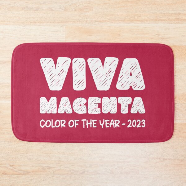 Item preview, Color of The Year 2023 Viva Magenta with ChalkBoard Style Text designed and sold by ittybittyowl.