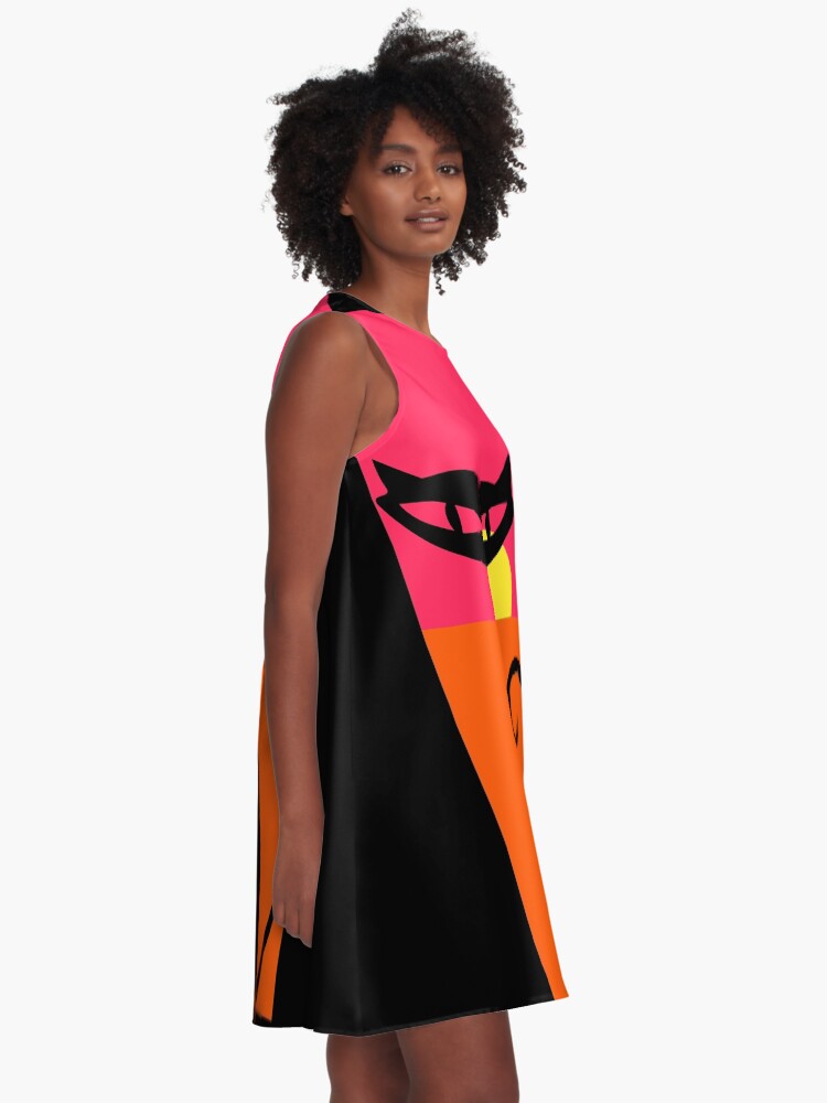 Alternate view of Pop Art Cat A-Line Dress