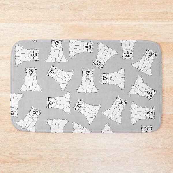 Item preview, Hipster B bear  designed and sold by KGoPrintables.