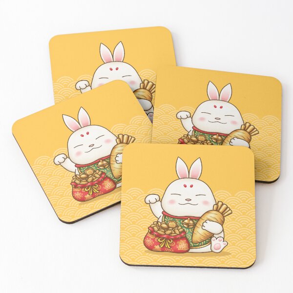 Item preview, Year of the Rabbit Beckoning Rabbit designed and sold by Takeda-art.