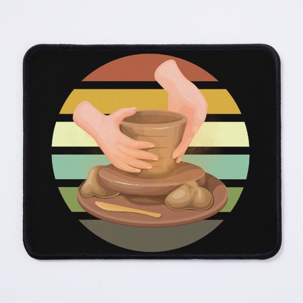 Item preview, Ceramic Retro Kiln Pottery Potter Handcraft designed and sold by Emotionsy.
