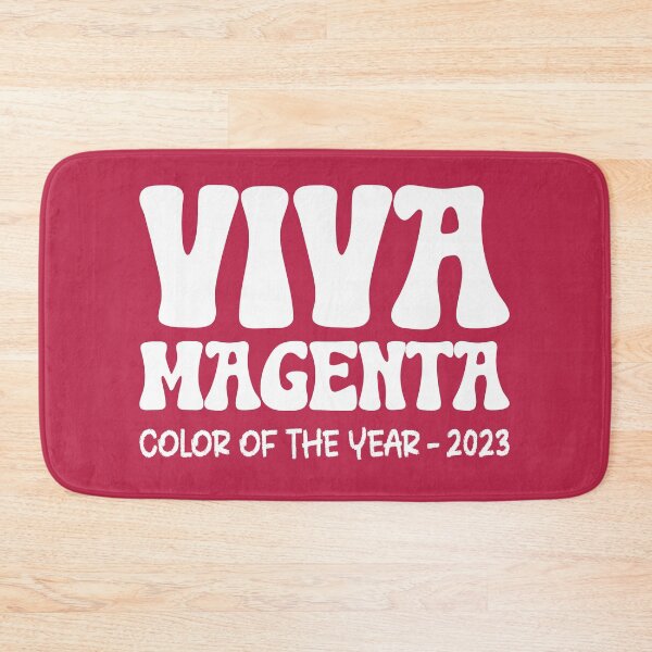 Item preview, Color of The Year 2023 Viva Magenta with Retro Text designed and sold by ittybittyowl.