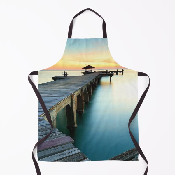 Item preview, Wooden Bridge On The Seaside designed and sold by NengShop.