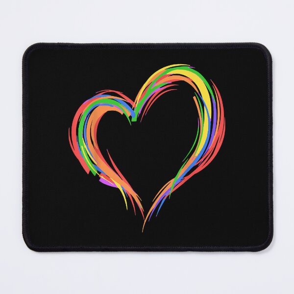 Item preview, Heart Rainbow Flag LGBT Gay Les Pride Support LGBTQ Parade designed and sold by Helbon-art.