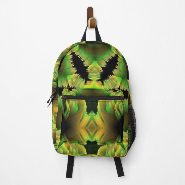 Item preview, star shaped floral fantasy in shades of bright green colours designed and sold by mister-john.