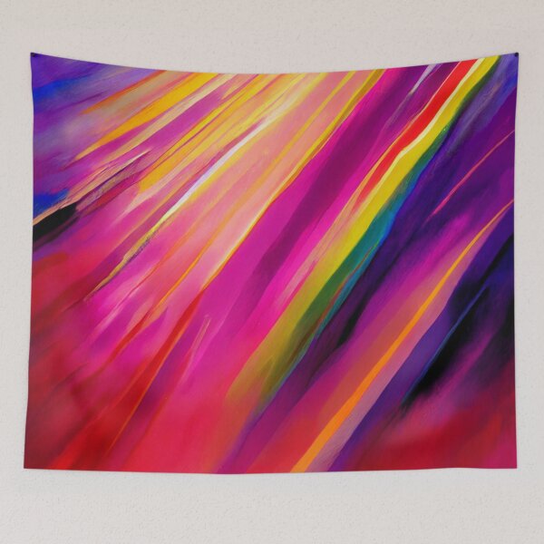 Item preview, Rainbow Painting Artwork designed and sold by KOTOdesign.