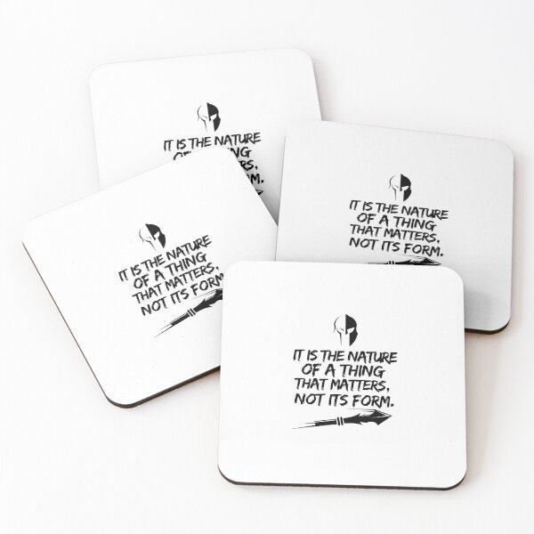 Item preview, It is the nature of a thing that matters, not its form. designed and sold by mksjr.