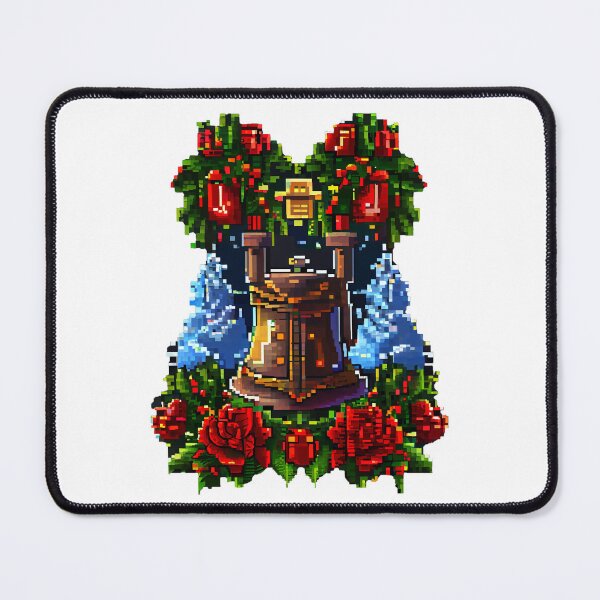 Item preview, Christmas bell and trees. designed and sold by Pixelarium.