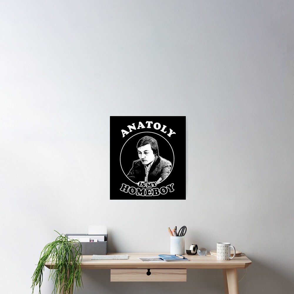 Anatoly Is My Homeboy - Funny Chess Memes For Fans Of Anatoly Karpov  Sticker for Sale by edygun