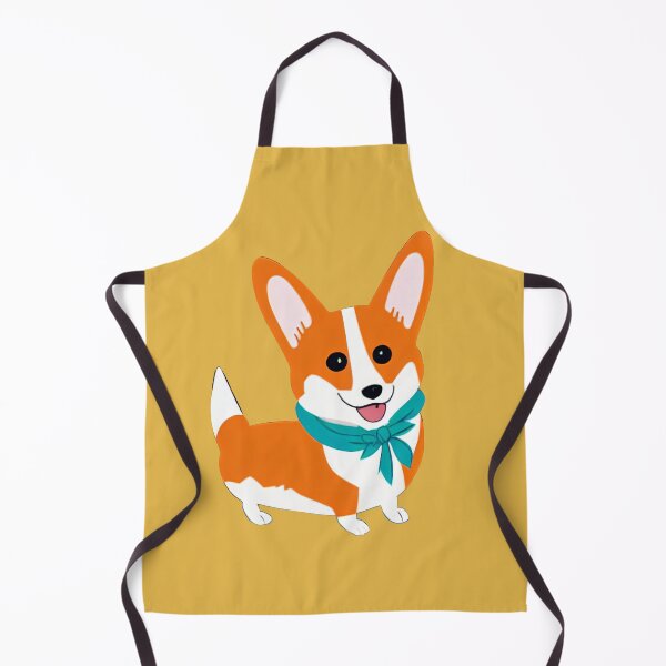 Item preview, Corgi Dog Scout in Gold designed and sold by nicecorgi.