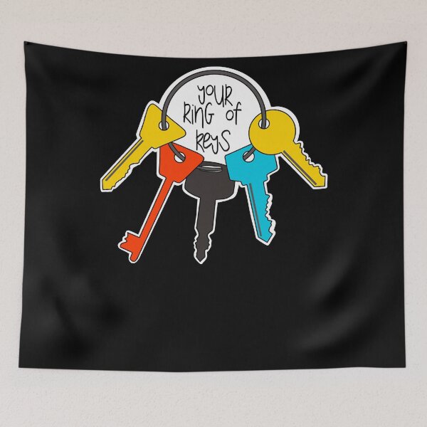 Item preview, Ring Of Keys Fun Home Tank Top designed and sold by lonsmug.