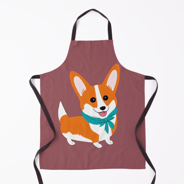 Item preview, Corgi Dog Scout in Red Rose designed and sold by nicecorgi.