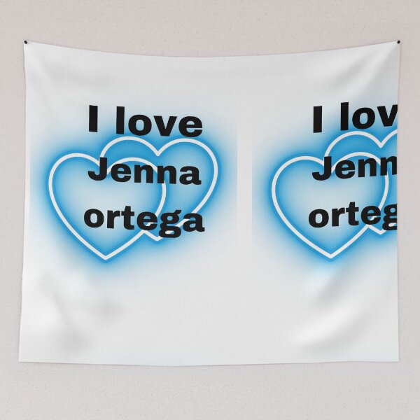 Item preview, I love Jenna Ortege designed and sold by kawya25.
