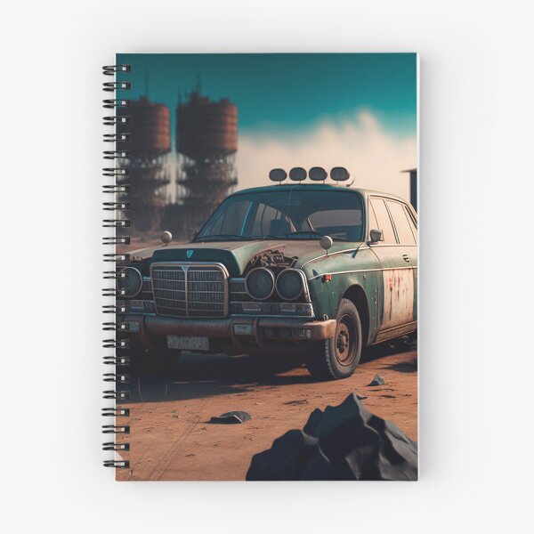Item preview, Old car, post-apocalypse designed and sold by GalinaNe.
