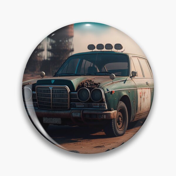 Item preview, Old car, post-apocalypse designed and sold by GalinaNe.