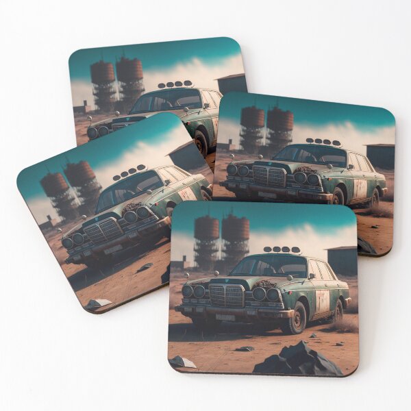 Item preview, Old car, post-apocalypse designed and sold by GalinaNe.