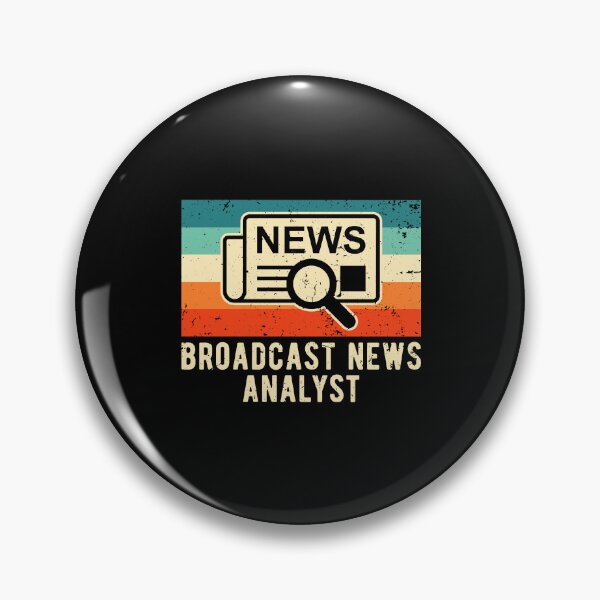 Item preview, Retro Vintage Broadcast News Analyst designed and sold by NestaReign.