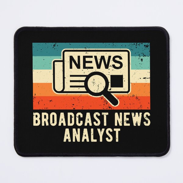 Item preview, Retro Vintage Broadcast News Analyst designed and sold by NestaReign.