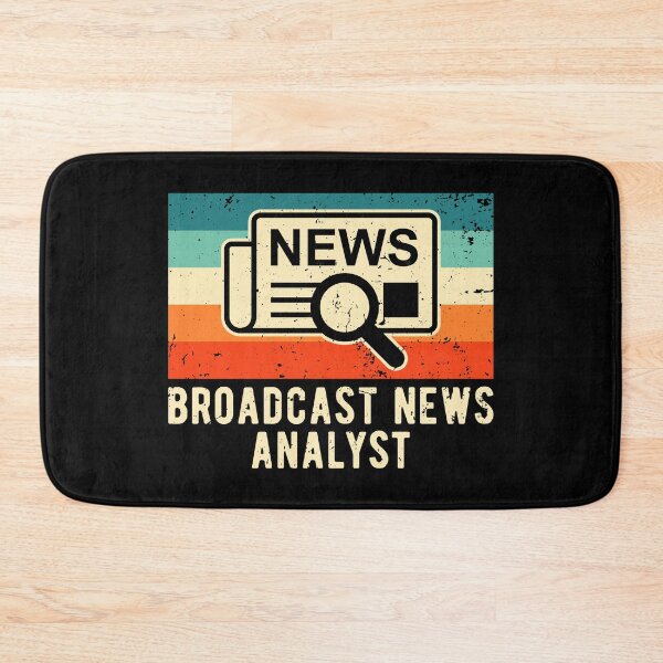Item preview, Retro Vintage Broadcast News Analyst designed and sold by NestaReign.