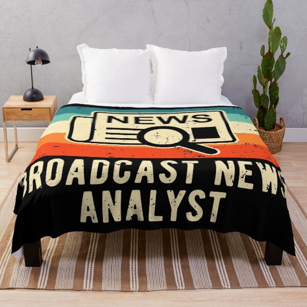 Item preview, Retro Vintage Broadcast News Analyst designed and sold by NestaReign.