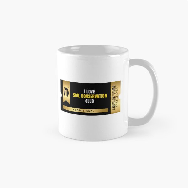 Item preview, I Love Soil Conservation Club Ticket   designed and sold by MODERNCURTAINS.