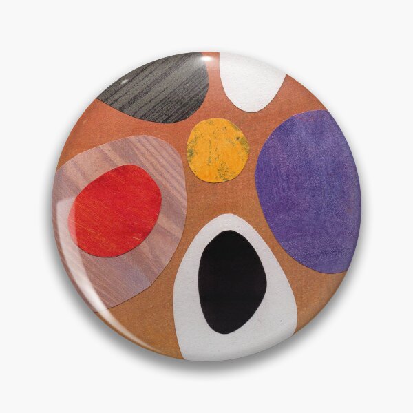 Item preview, Warm rich colour abstract retro styling painting collage designed and sold by bearoberts.