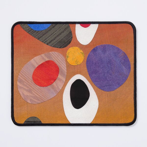 Item preview, Warm rich colour abstract retro styling painting collage designed and sold by bearoberts.