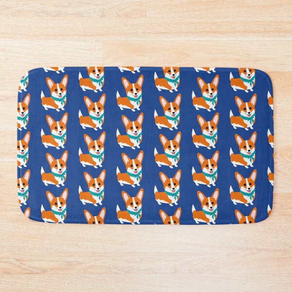 Item preview, Corgi Dog Scout in Blue designed and sold by nicecorgi.