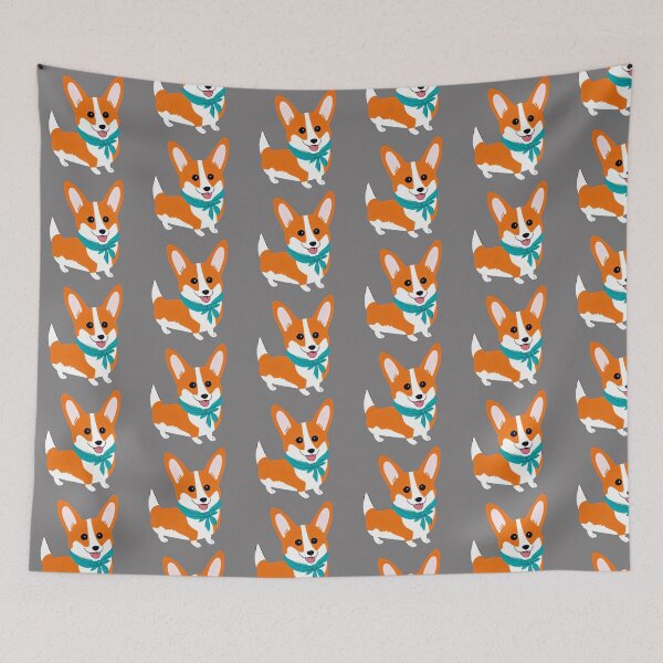 Item preview, Corgi Dog Scout in Gray designed and sold by nicecorgi.
